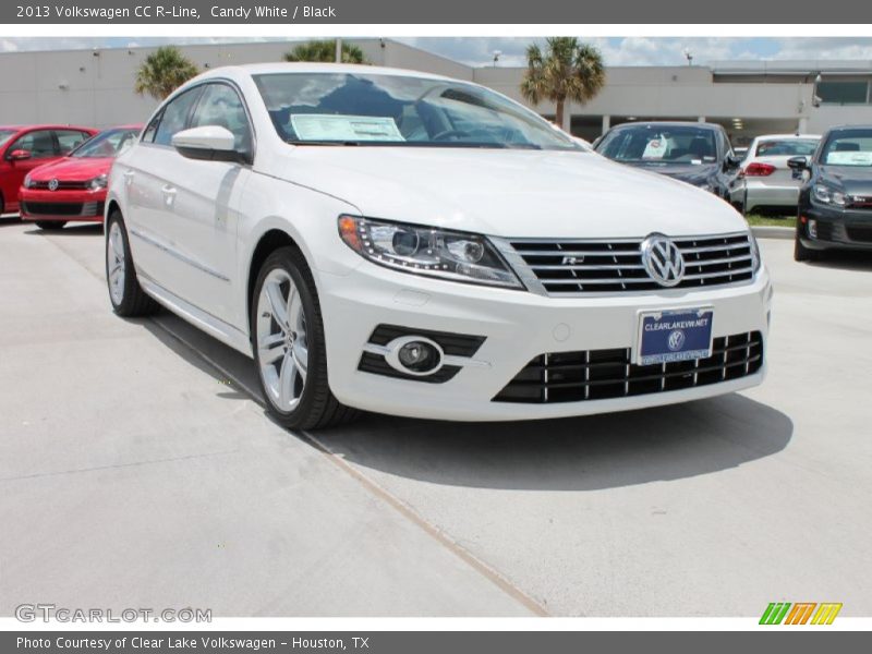 Candy White / Black 2013 Volkswagen CC R-Line