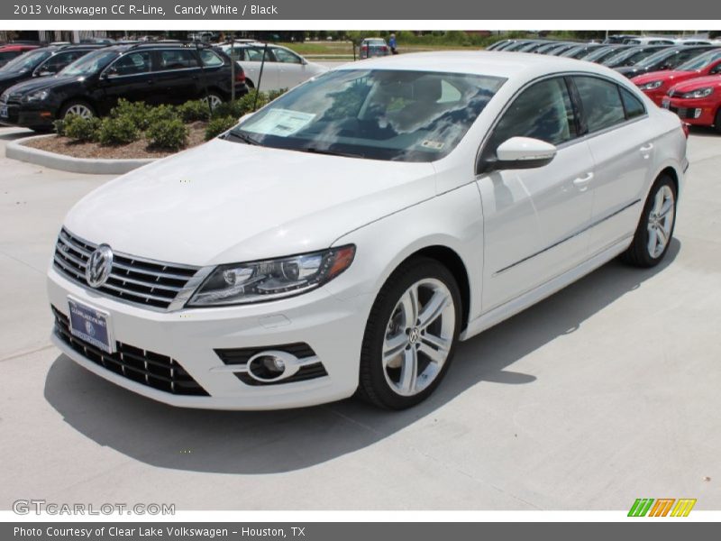 Candy White / Black 2013 Volkswagen CC R-Line