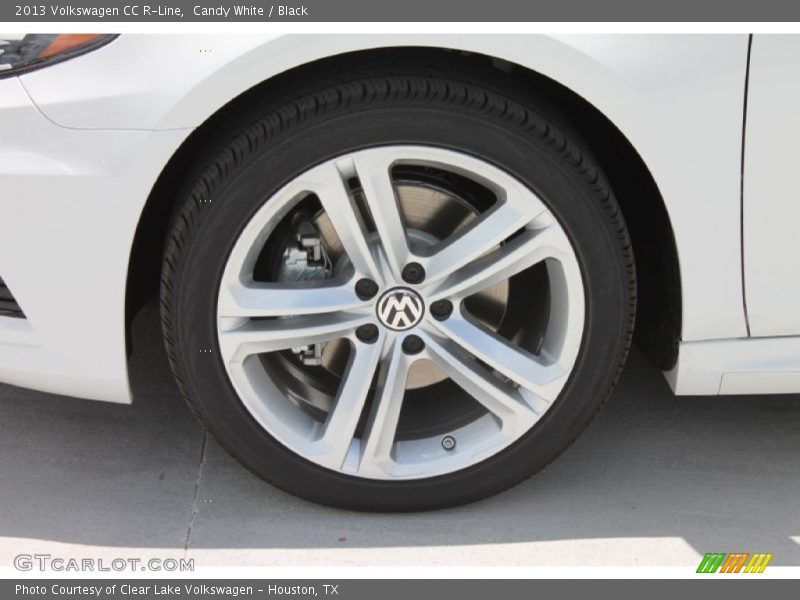 Candy White / Black 2013 Volkswagen CC R-Line