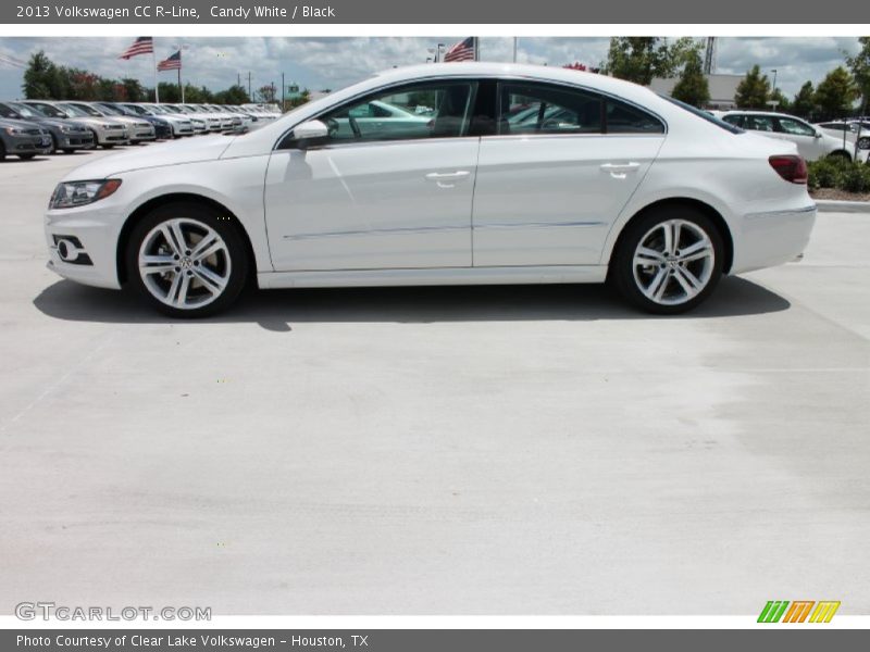 Candy White / Black 2013 Volkswagen CC R-Line