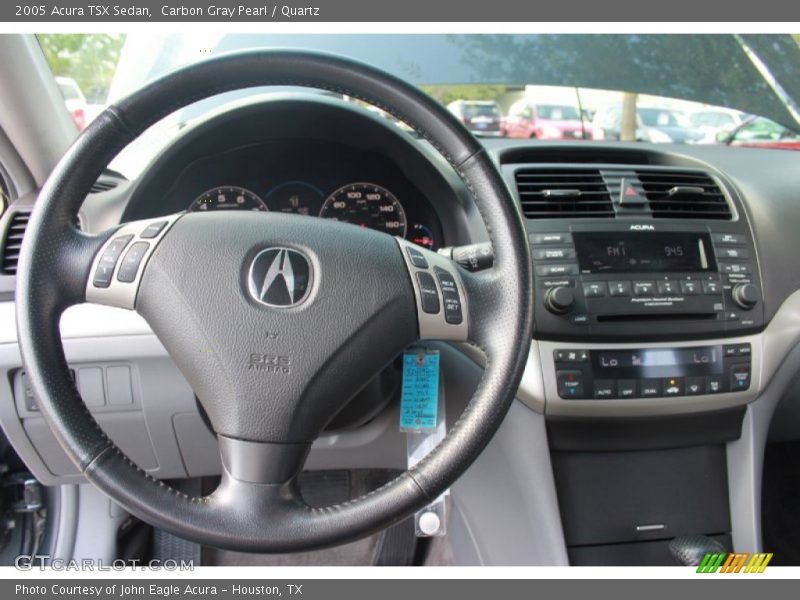 Carbon Gray Pearl / Quartz 2005 Acura TSX Sedan