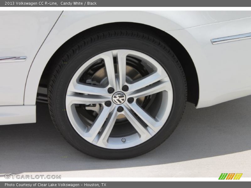 Candy White / Black 2013 Volkswagen CC R-Line
