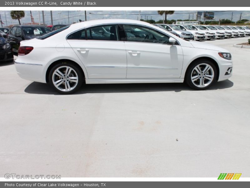 Candy White / Black 2013 Volkswagen CC R-Line