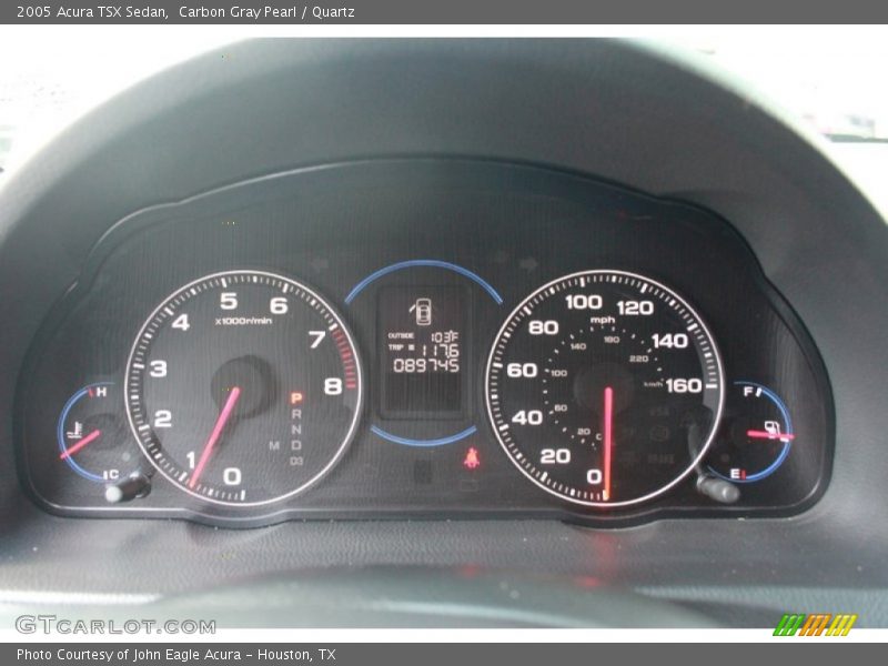 Carbon Gray Pearl / Quartz 2005 Acura TSX Sedan