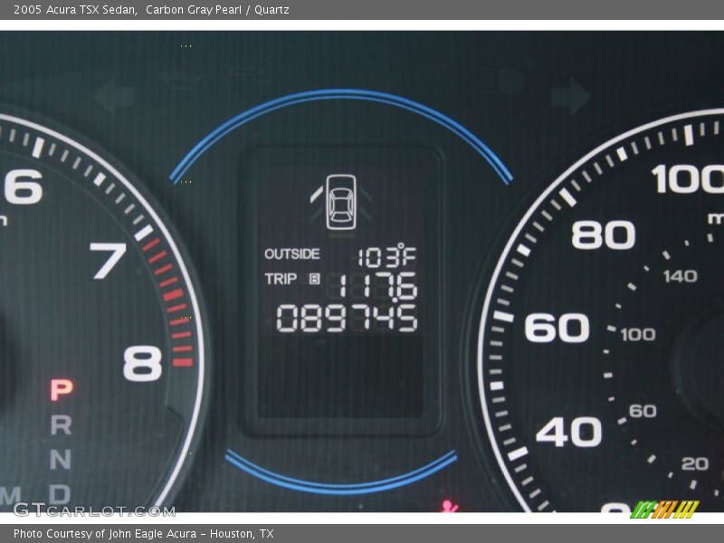 Carbon Gray Pearl / Quartz 2005 Acura TSX Sedan