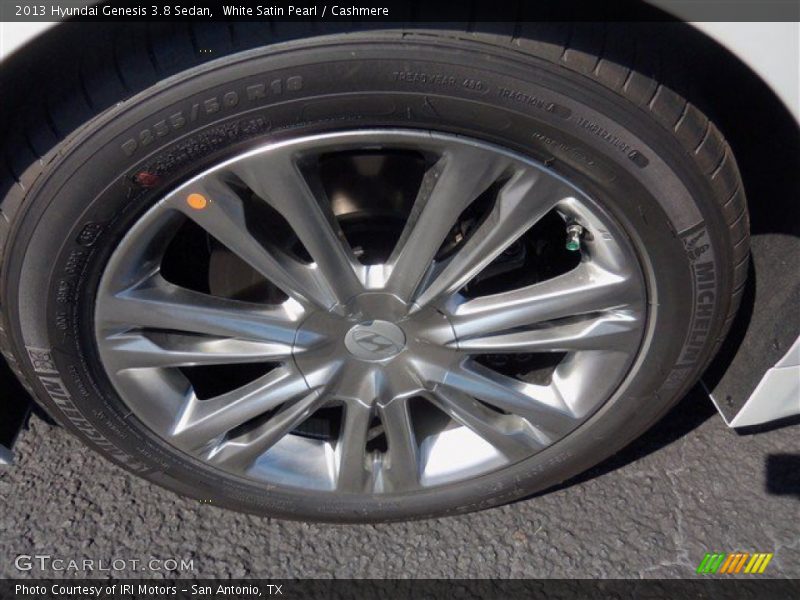White Satin Pearl / Cashmere 2013 Hyundai Genesis 3.8 Sedan