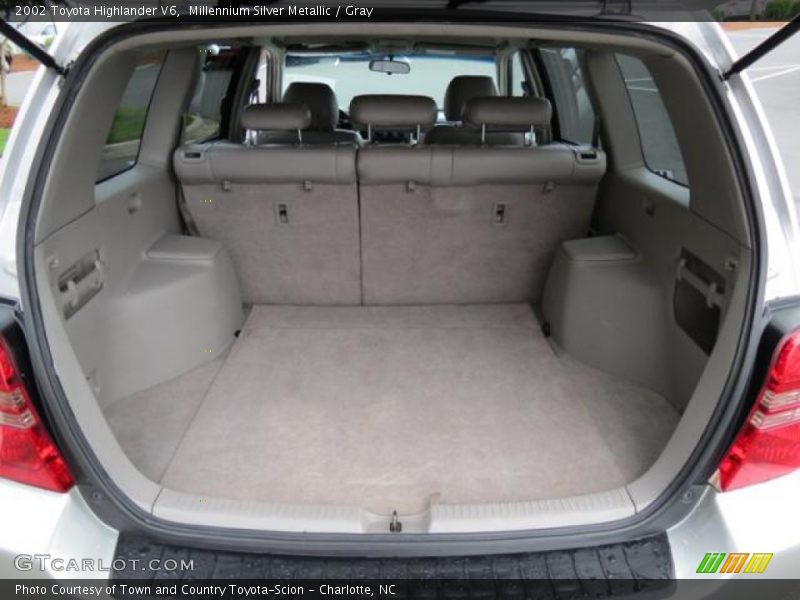 Millennium Silver Metallic / Gray 2002 Toyota Highlander V6