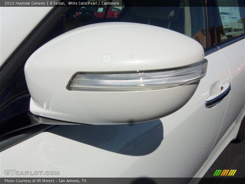 White Satin Pearl / Cashmere 2013 Hyundai Genesis 3.8 Sedan