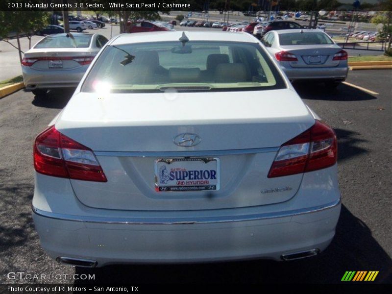 White Satin Pearl / Cashmere 2013 Hyundai Genesis 3.8 Sedan