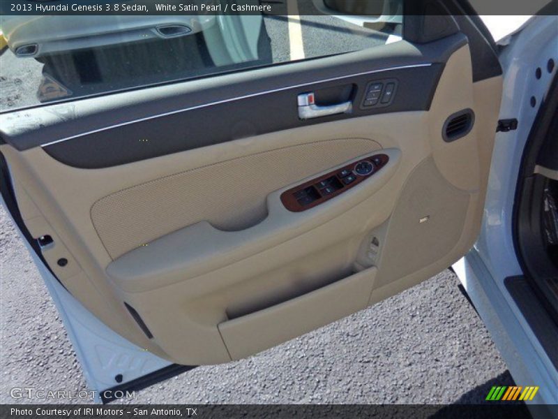 White Satin Pearl / Cashmere 2013 Hyundai Genesis 3.8 Sedan