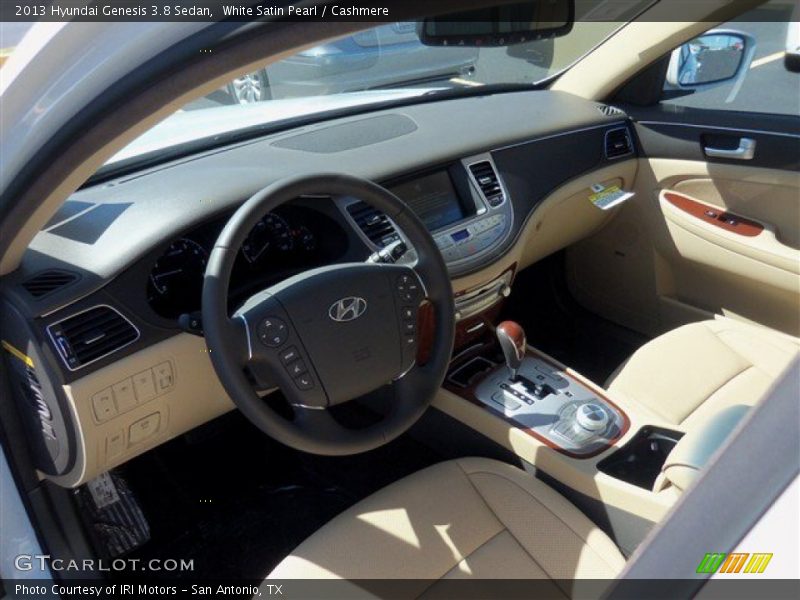 White Satin Pearl / Cashmere 2013 Hyundai Genesis 3.8 Sedan