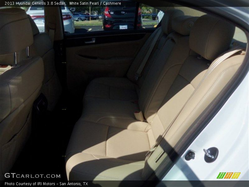 White Satin Pearl / Cashmere 2013 Hyundai Genesis 3.8 Sedan