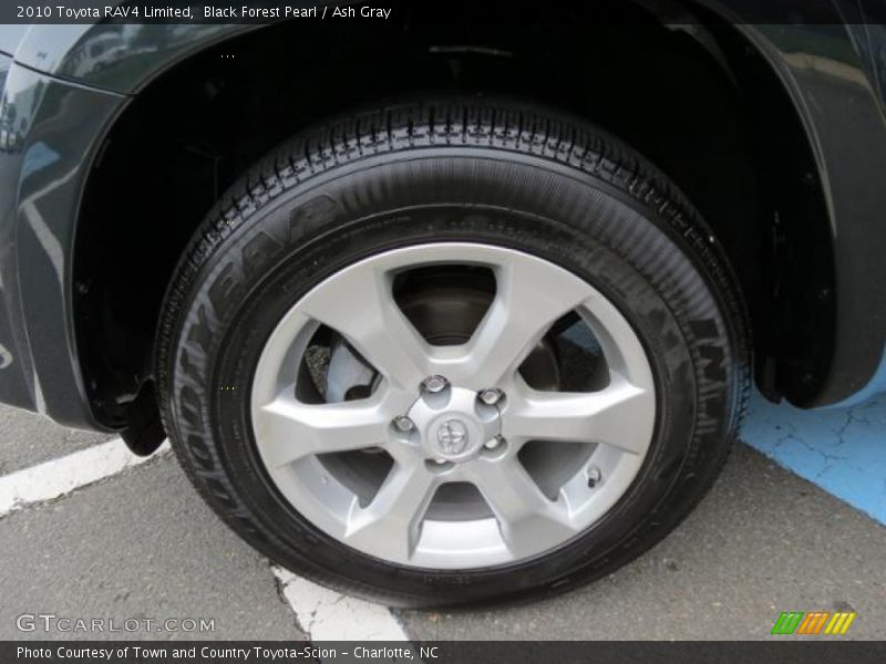 Black Forest Pearl / Ash Gray 2010 Toyota RAV4 Limited