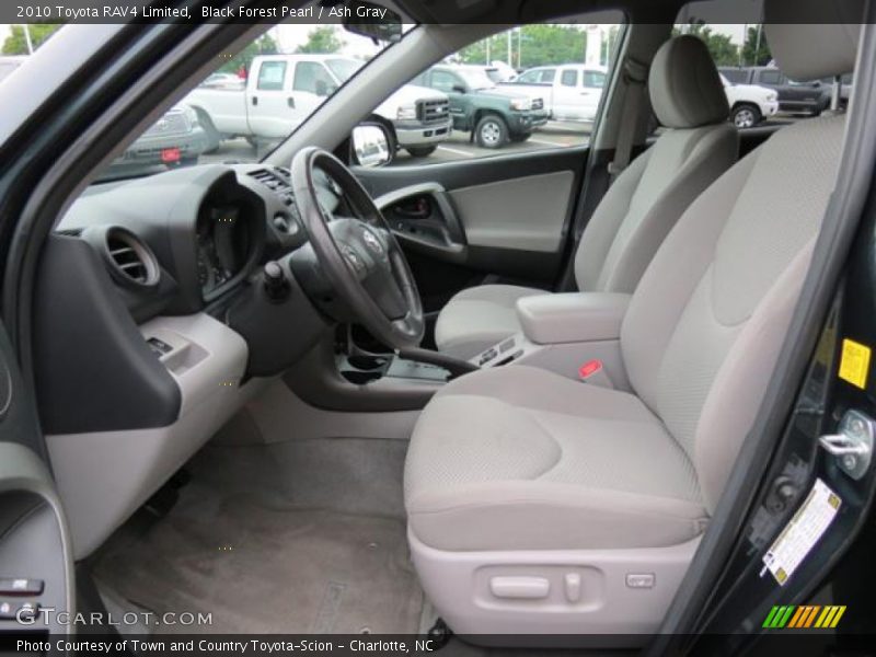 Black Forest Pearl / Ash Gray 2010 Toyota RAV4 Limited