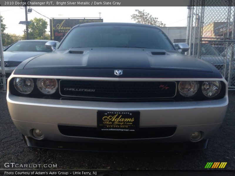 Bright Silver Metallic / Dark Slate Gray 2010 Dodge Challenger R/T