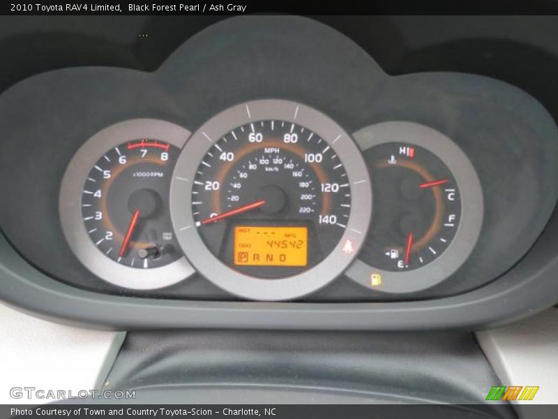 2010 RAV4 Limited Limited Gauges
