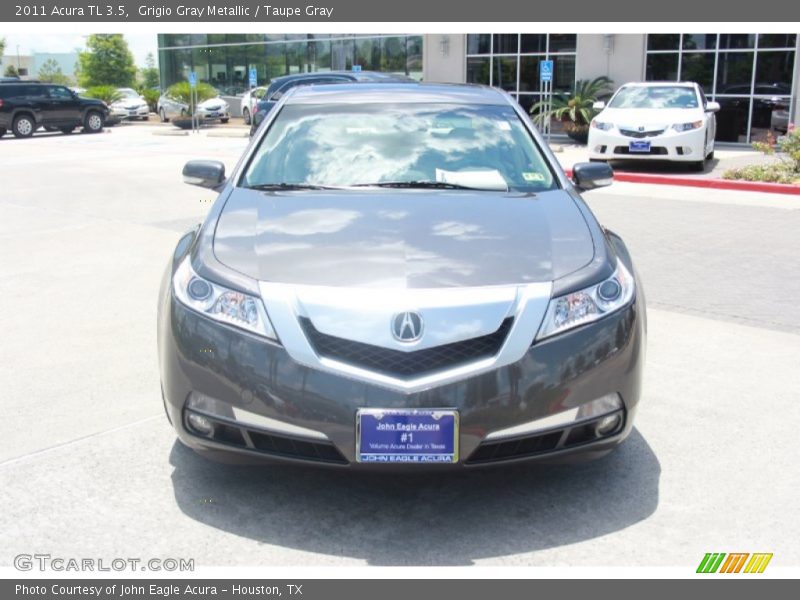 Grigio Gray Metallic / Taupe Gray 2011 Acura TL 3.5