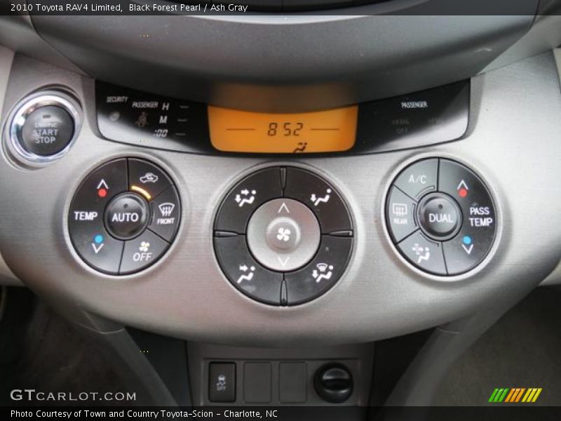 Controls of 2010 RAV4 Limited