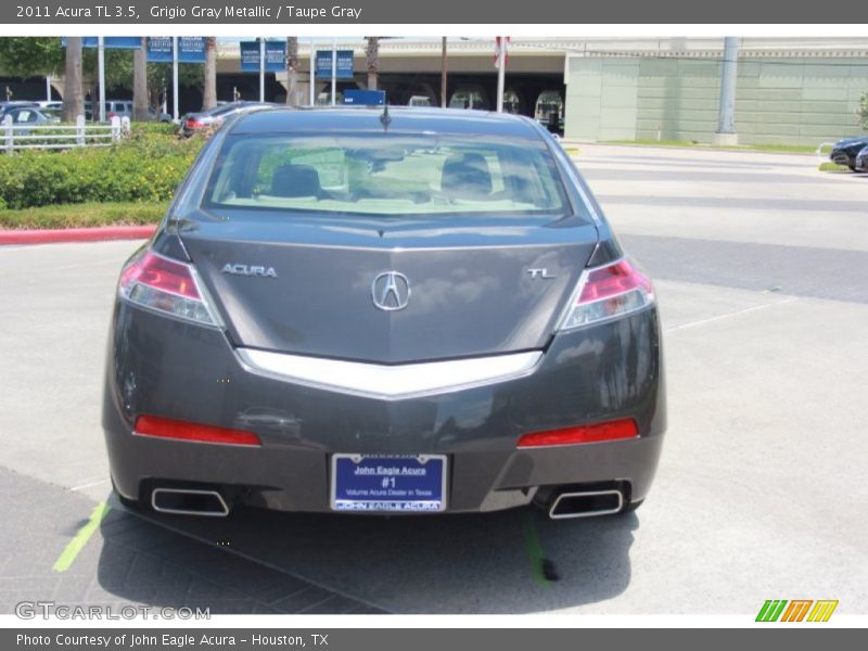 Grigio Gray Metallic / Taupe Gray 2011 Acura TL 3.5