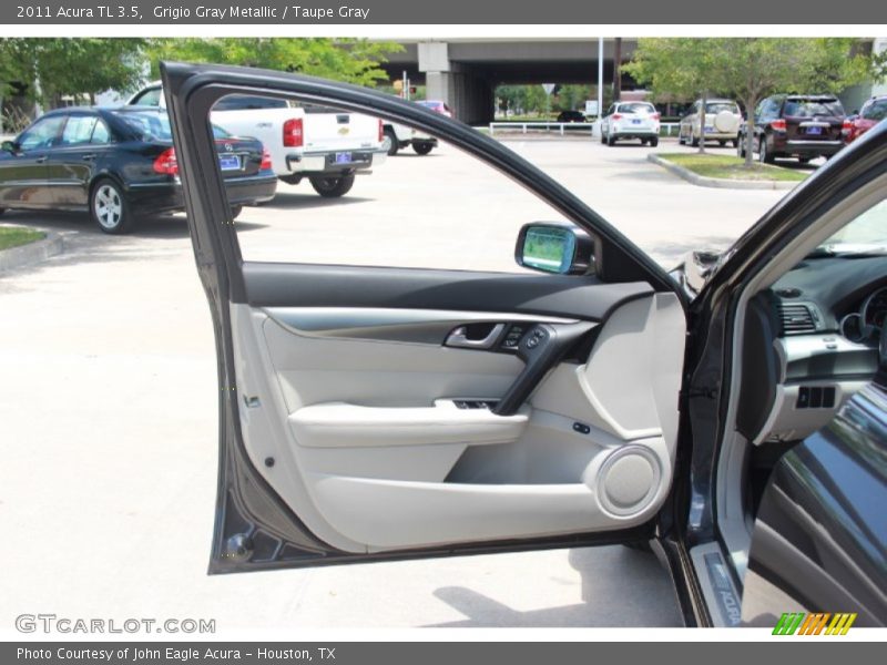 Grigio Gray Metallic / Taupe Gray 2011 Acura TL 3.5
