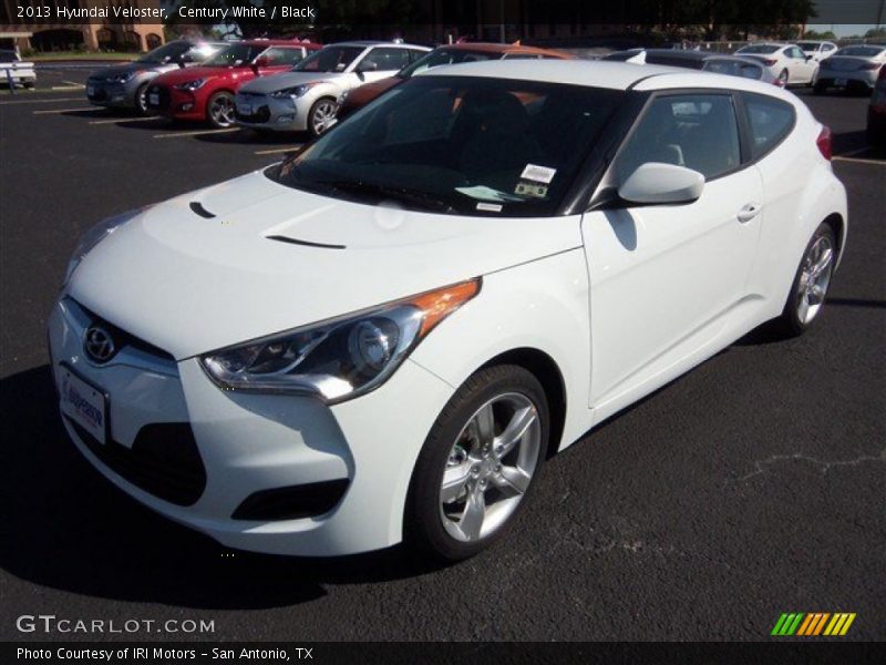 Century White / Black 2013 Hyundai Veloster