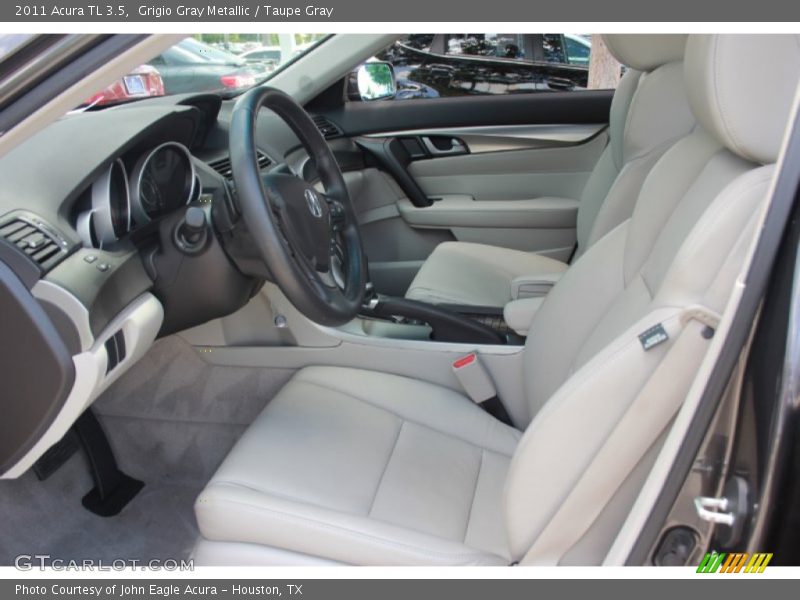 Grigio Gray Metallic / Taupe Gray 2011 Acura TL 3.5