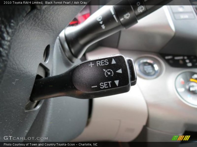 Controls of 2010 RAV4 Limited