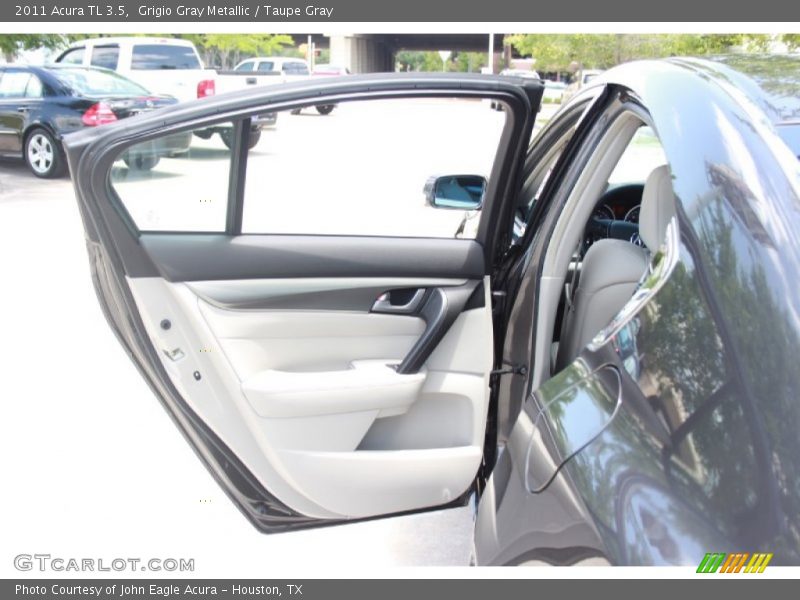 Grigio Gray Metallic / Taupe Gray 2011 Acura TL 3.5