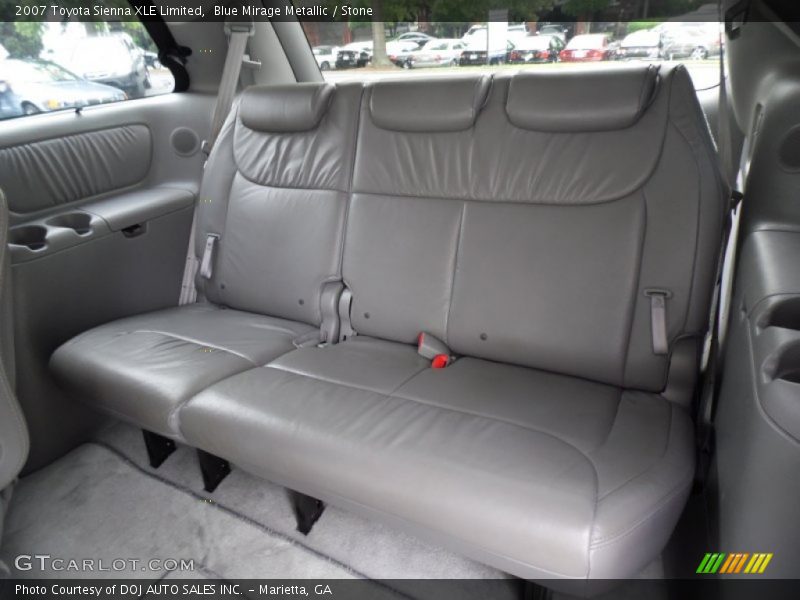 Blue Mirage Metallic / Stone 2007 Toyota Sienna XLE Limited