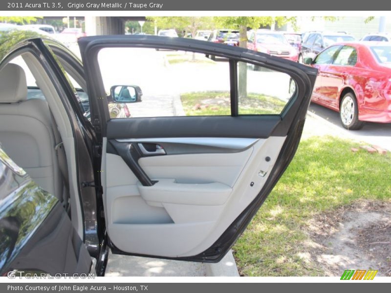 Grigio Gray Metallic / Taupe Gray 2011 Acura TL 3.5