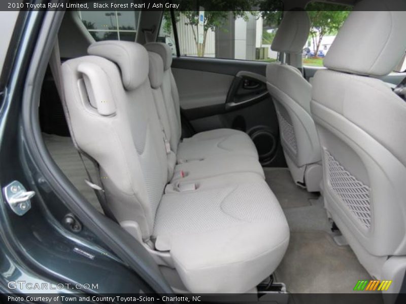 Rear Seat of 2010 RAV4 Limited