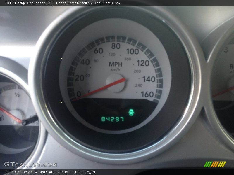 Bright Silver Metallic / Dark Slate Gray 2010 Dodge Challenger R/T