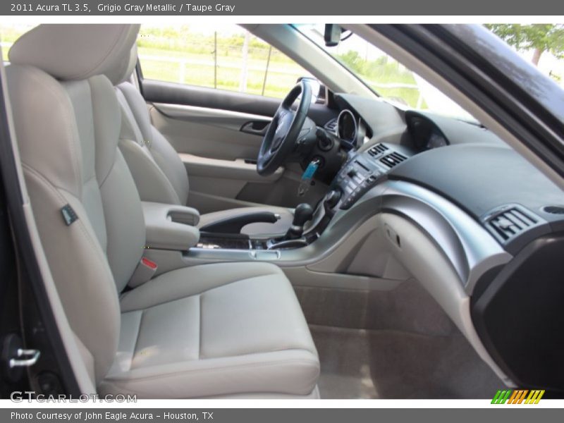 Grigio Gray Metallic / Taupe Gray 2011 Acura TL 3.5