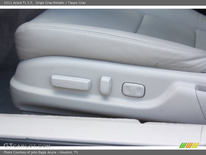 Grigio Gray Metallic / Taupe Gray 2011 Acura TL 3.5