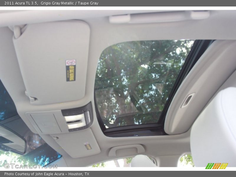Grigio Gray Metallic / Taupe Gray 2011 Acura TL 3.5