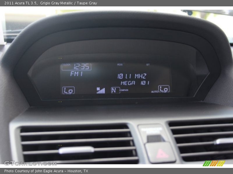 Grigio Gray Metallic / Taupe Gray 2011 Acura TL 3.5
