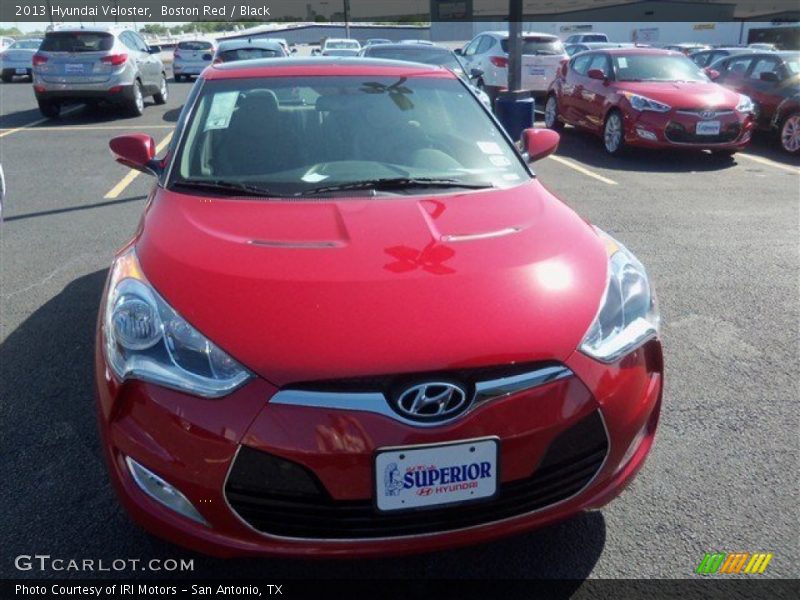 Boston Red / Black 2013 Hyundai Veloster