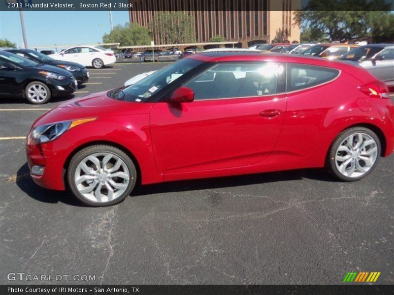 Boston Red / Black 2013 Hyundai Veloster
