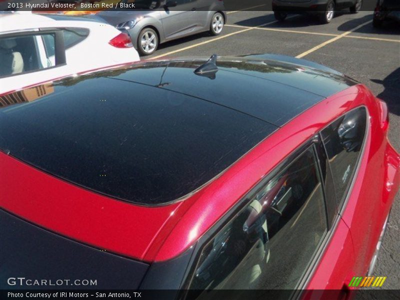 Boston Red / Black 2013 Hyundai Veloster