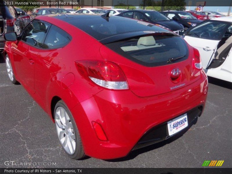 Boston Red / Black 2013 Hyundai Veloster