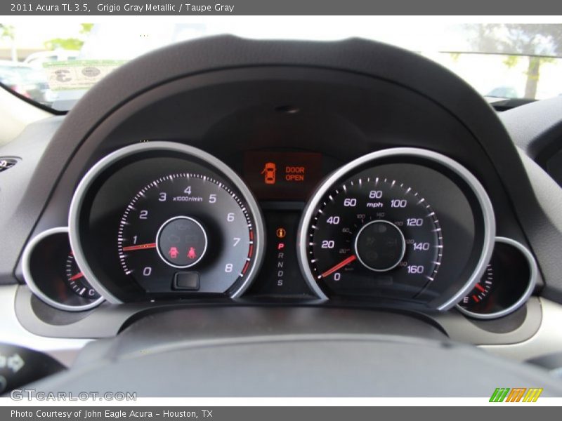 Grigio Gray Metallic / Taupe Gray 2011 Acura TL 3.5