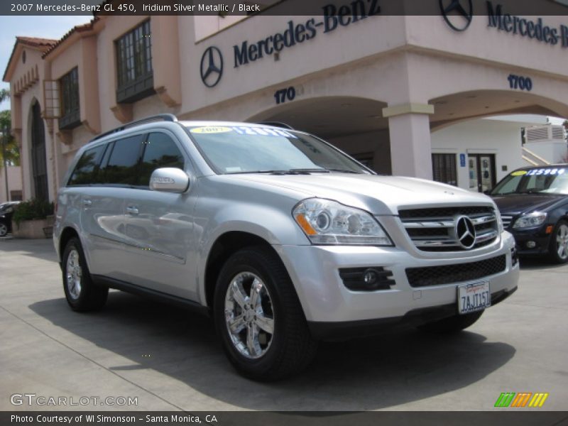 Iridium Silver Metallic / Black 2007 Mercedes-Benz GL 450