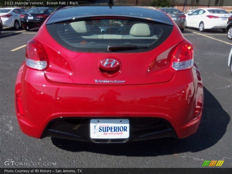 Boston Red / Black 2013 Hyundai Veloster