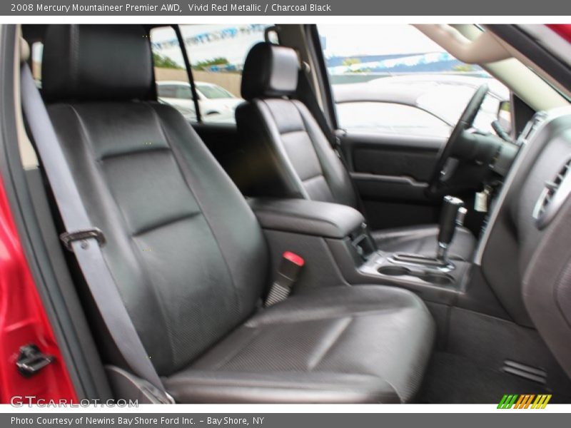 Vivid Red Metallic / Charcoal Black 2008 Mercury Mountaineer Premier AWD