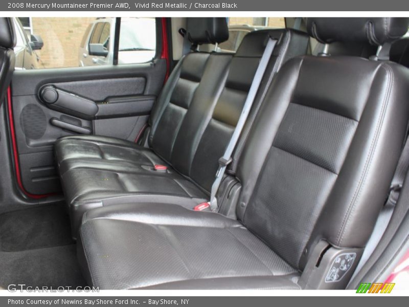 Vivid Red Metallic / Charcoal Black 2008 Mercury Mountaineer Premier AWD