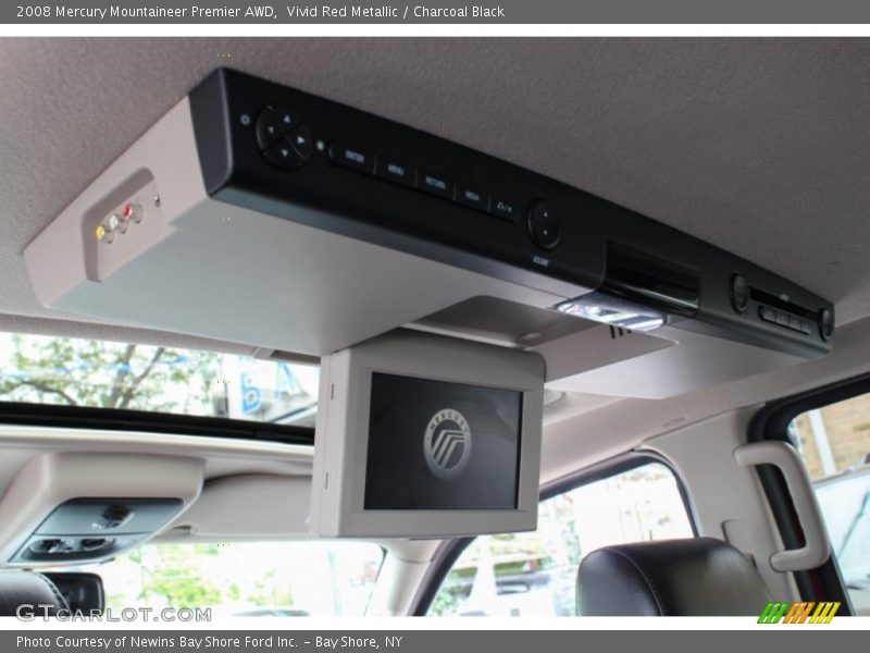 Vivid Red Metallic / Charcoal Black 2008 Mercury Mountaineer Premier AWD