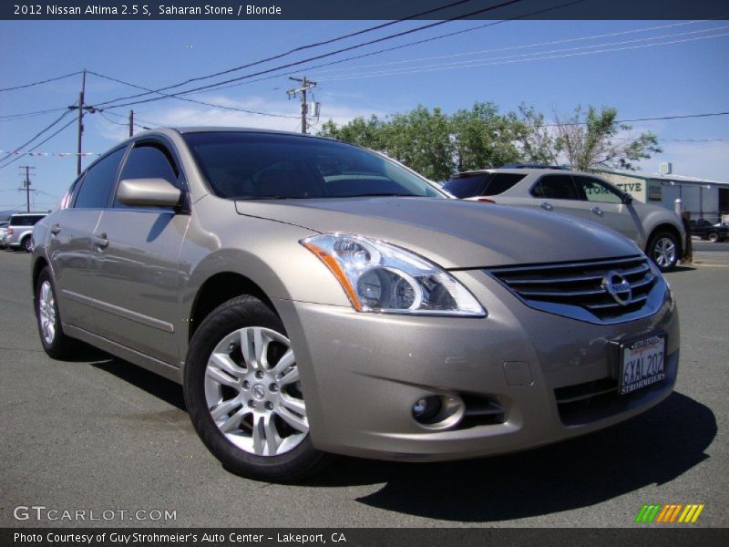 Saharan Stone / Blonde 2012 Nissan Altima 2.5 S