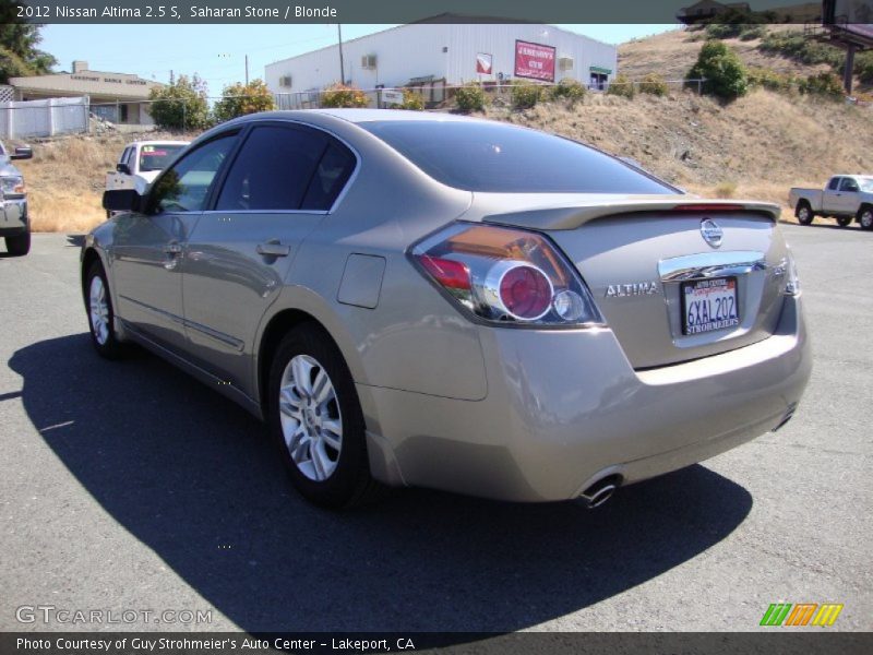 Saharan Stone / Blonde 2012 Nissan Altima 2.5 S