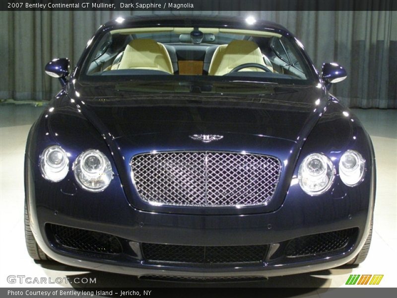 Dark Sapphire / Magnolia 2007 Bentley Continental GT Mulliner