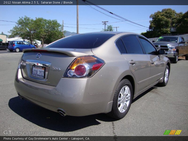 Saharan Stone / Blonde 2012 Nissan Altima 2.5 S
